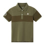 Giordano Kid's' Lion Crest Polo: Slim Fit, Classic Style, Bold Detailing - Premium Polo