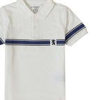 Giordano Kid's' Lion Crest Polo: Slim Fit, Classic Style, Bold Detailing - Premium Polo