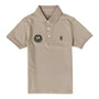 Giordano Kid's' Lion Crest Polo: Slim Fit, Classic Style, Bold Detailing - Premium Polo