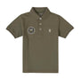 Kids' Lion Crest Polo: Slim Fit, Classic Style, Bold Detailing 4 Y - Shop Giordano