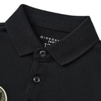 Giordano Kid's' Lion Crest Polo: Slim Fit, Classic Style, Bold Detailing - Premium Polo
