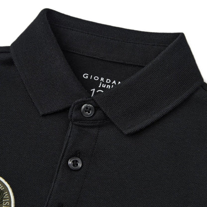 Kids' Lion Crest Polo: Slim Fit, Classic Style, Bold Detailing - Giordano
