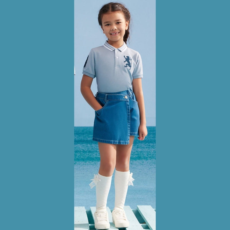 Kids' Lion Polo: 3D Embroidery, Comfort Piqué, Classic Style 100 - Shop Giordano