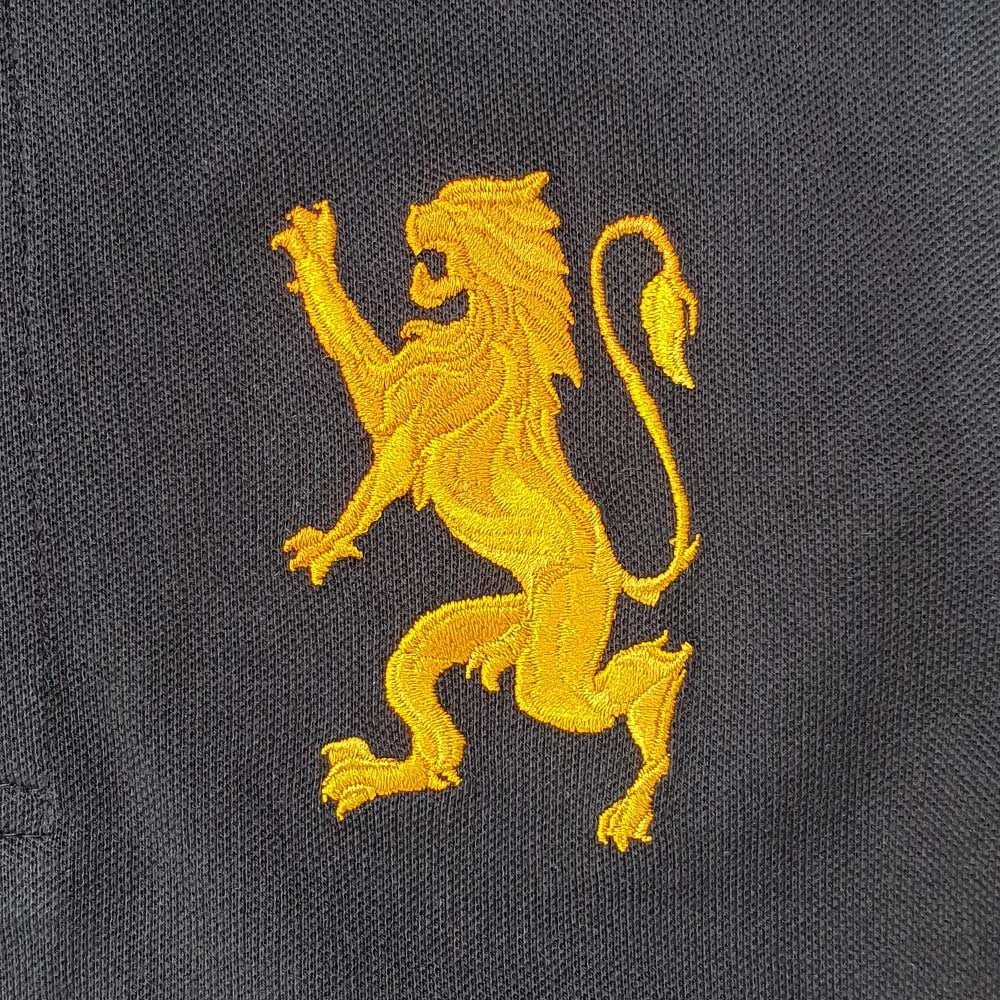 Kids' Lion Polo: 3D Embroidery, Comfort Piqué, Classic Style - Giordano