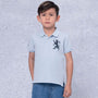 Kids' Lion Polo: 3D Embroidery, Comfort Piqué, Classic Style 4 Y - Shop Giordano