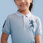 Kids' Lion Polo: 3D Embroidery, Comfort Piqué, Classic Style 100 - Shop Giordano