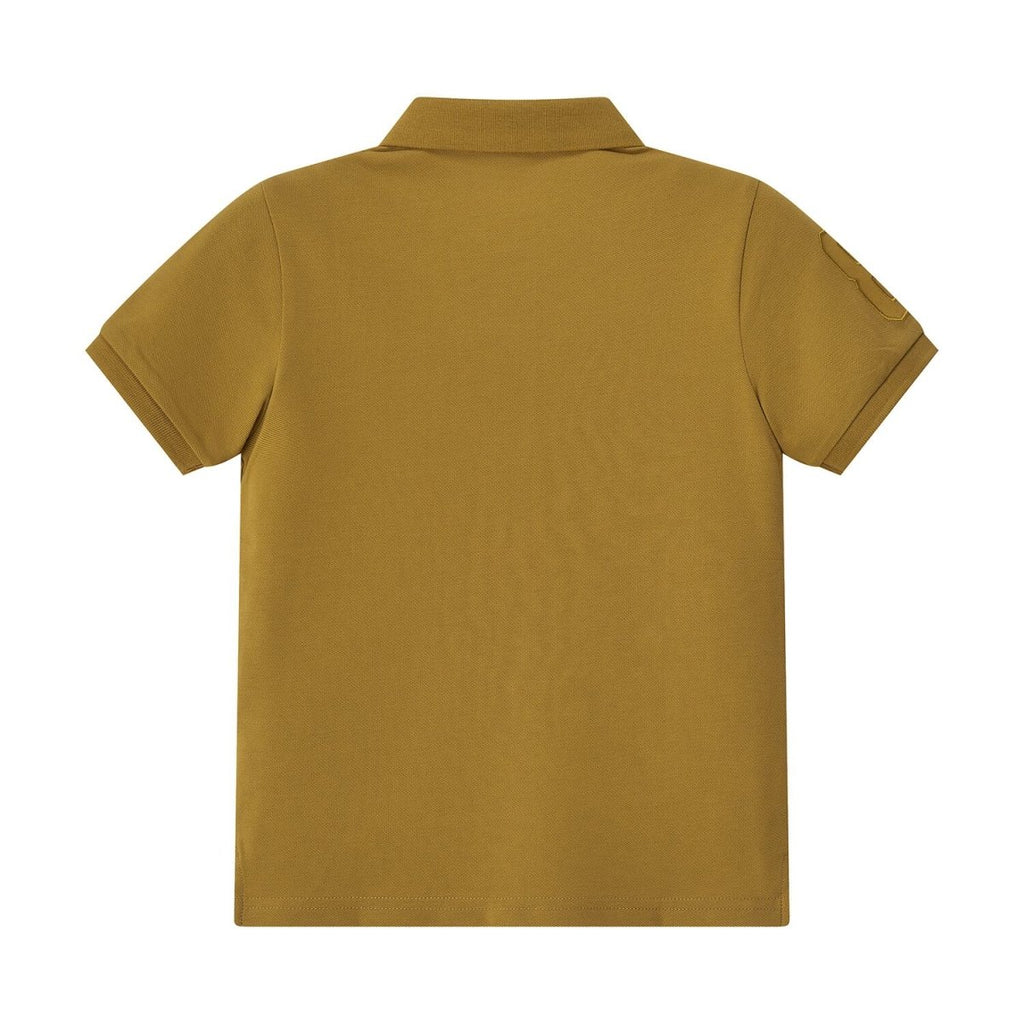 Kids' Lion Polo: 3D Embroidery, Comfort Piqué, Classic Style 4 Y - Shop Giordano