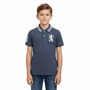 Kids' Lion Polo: 3D Embroidery, Comfort Piqué, Classic Style 4 Y - Shop Giordano