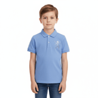 Kids' Lion Polo: 3D Embroidery, Comfort Piqué, Classic Style 4 Y - Shop Giordano