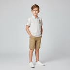 Kids' Lion Polo: 3D Embroidery, Comfort Piqué, Classic Style 4 Y - Shop Giordano