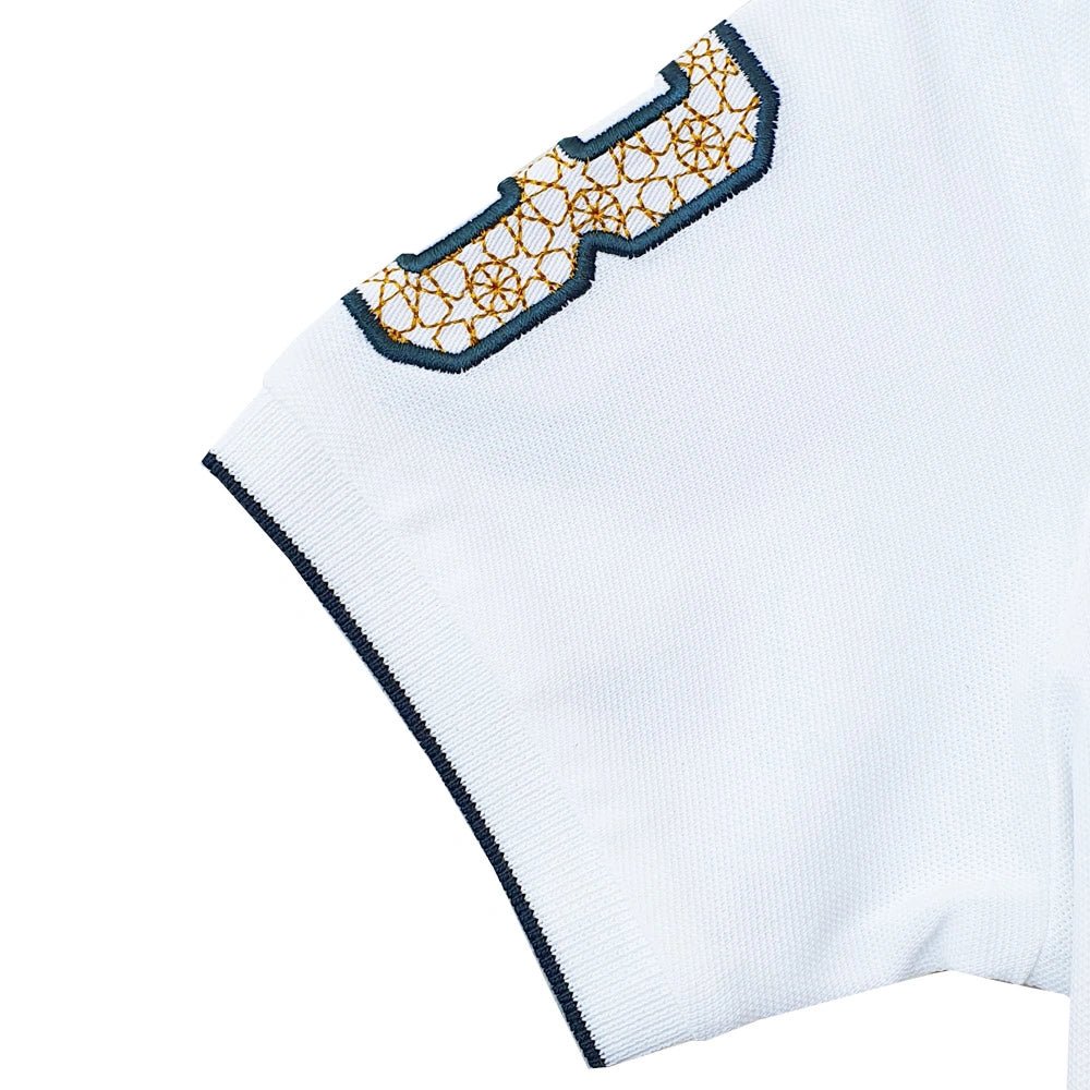 Kids' Lion Polo: 3D Embroidery, Comfort Piqué, Classic Style - Giordano