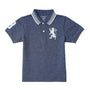 Kids' Lion Polo: 3D Embroidery, Comfort Piqué, Classic Style 4 Y - Shop Giordano