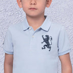 Kids' Lion Polo: 3D Embroidery, Comfort Piqué, Classic Style 4 Y - Shop Giordano