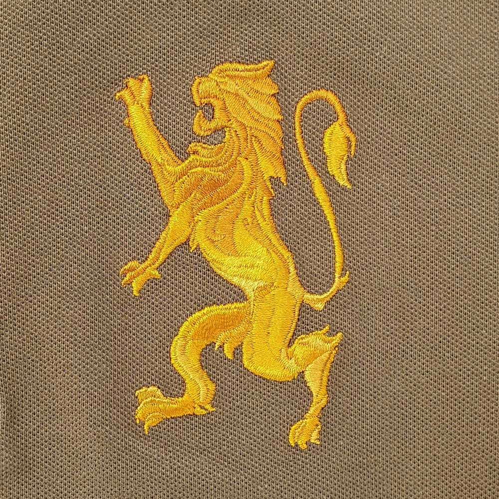 Kids' Lion Polo: 3D Embroidery, Comfort Piqué, Classic Style - Giordano