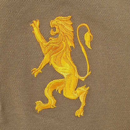 Kids' Lion Polo: 3D Embroidery, Comfort Piqué, Classic Style - Giordano