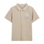 Kids' Lion Polo: 3D Embroidery, Comfort Piqué, Classic Style 4 Y - Shop Giordano