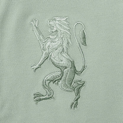 Kids' Lion Polo: 3D Embroidery, Comfort Piqué, Classic Style - Giordano