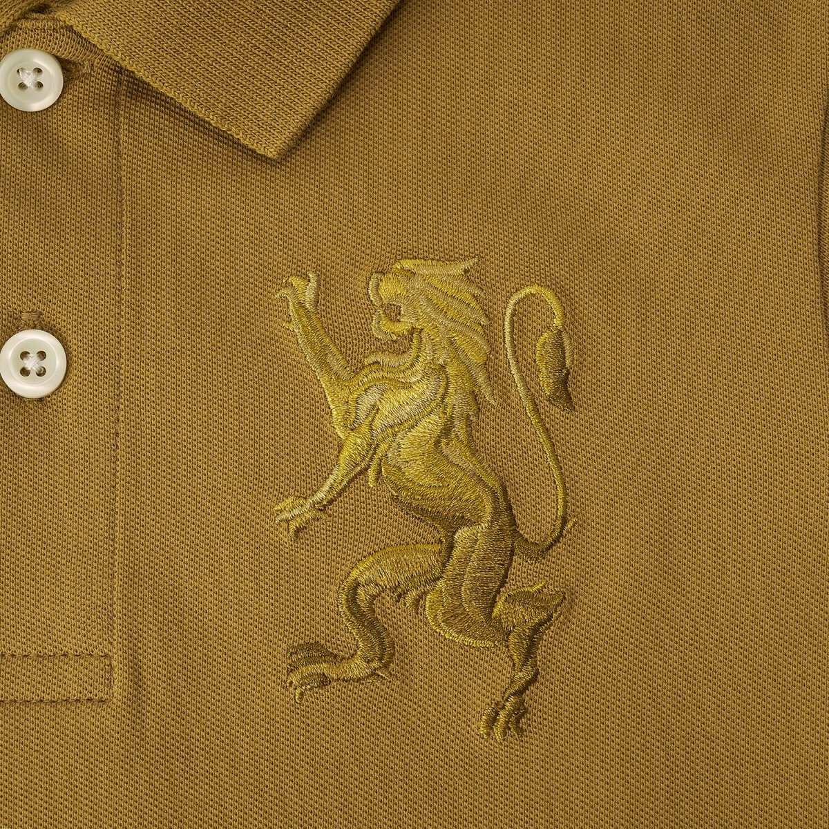 Kids' Lion Polo: 3D Embroidery, Comfort Piqué, Classic Style 4 Y - Shop Giordano