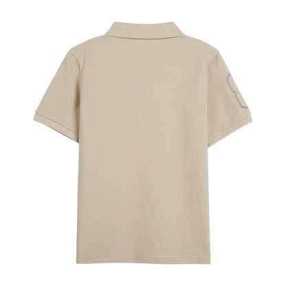 Kids' Lion Polo: 3D Embroidery, Comfort Piqué, Classic Style - Giordano
