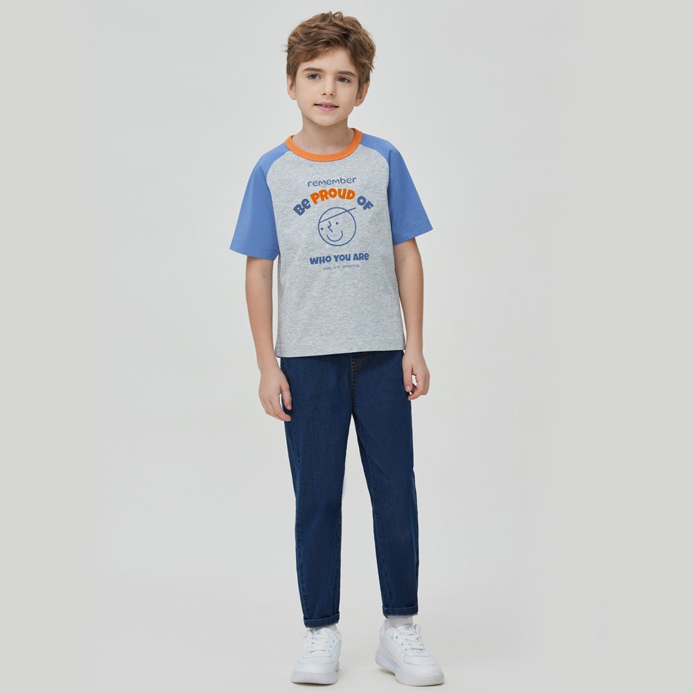 Kid's Mid Rise Regular Fit Jeans - Giordano