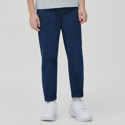 Kid's Mid Rise Regular Fit Jeans - Giordano