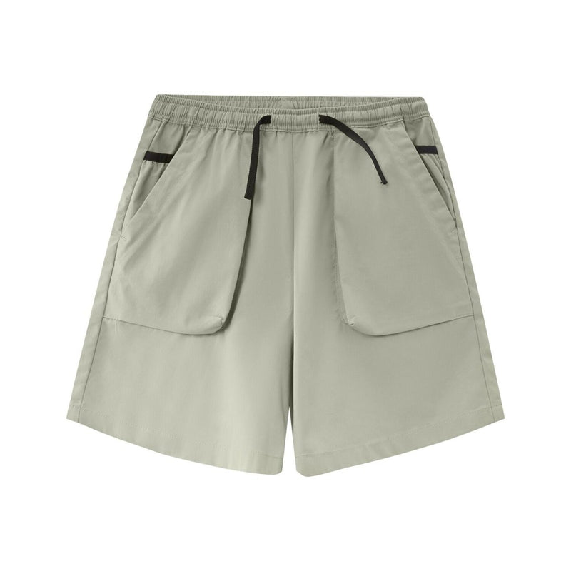 Kid's Mid - Rise Relaxed Fit Twill Shorts 4 Y - Shop Giordano