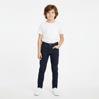 Kid's Mid - Rise Slim Taper Stretch Denim Jeans 4 Y - Shop Giordano
