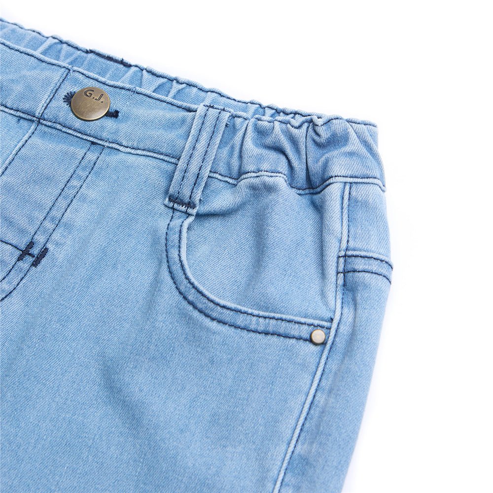 Kid's Mid - Rise Slim Taper Stretch Denim Jeans 4 Y - Shop Giordano