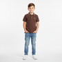 Kids' Napoleon Polo: Classic Piqué, Bold Embroidery, All-Day Comfort