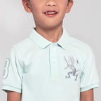 Kids' Napoleon Polo: Classic Piqué, Bold Embroidery, All - Day Comfort 4 Y - Shop Giordano