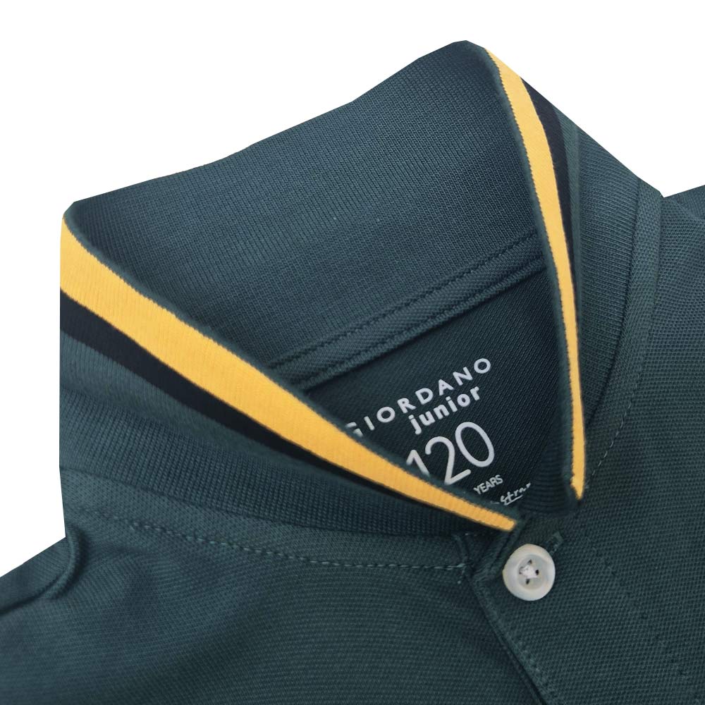 Kids' Napoleon Polo: Classic Piqué, Bold Embroidery, All - Day Comfort - Giordano