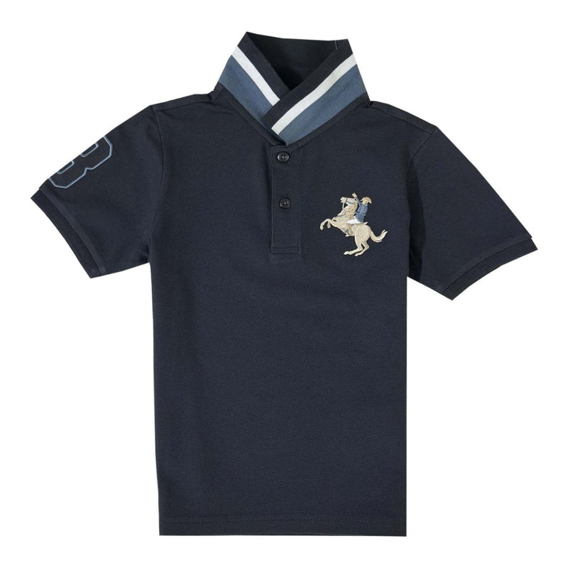 Kids' Napoleon Polo: Classic Piqué, Bold Embroidery, All - Day Comfort 4 Y - Shop Giordano