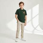 Kids' Napoleon Polo: Classic Piqué, Bold Embroidery, All - Day Comfort 4 Y - Shop Giordano