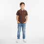 Kids' Napoleon Polo: Classic Piqué, Bold Embroidery, All - Day Comfort 4 Y - Shop Giordano