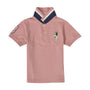Giordano Kid's' Napoleon Polo: Classic Piqué, Bold Embroidery, All-Day Comfort - Premium Polo