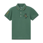 Kids' Napoleon Polo: Classic Piqué, Bold Embroidery, All - Day Comfort 100 - Shop Giordano