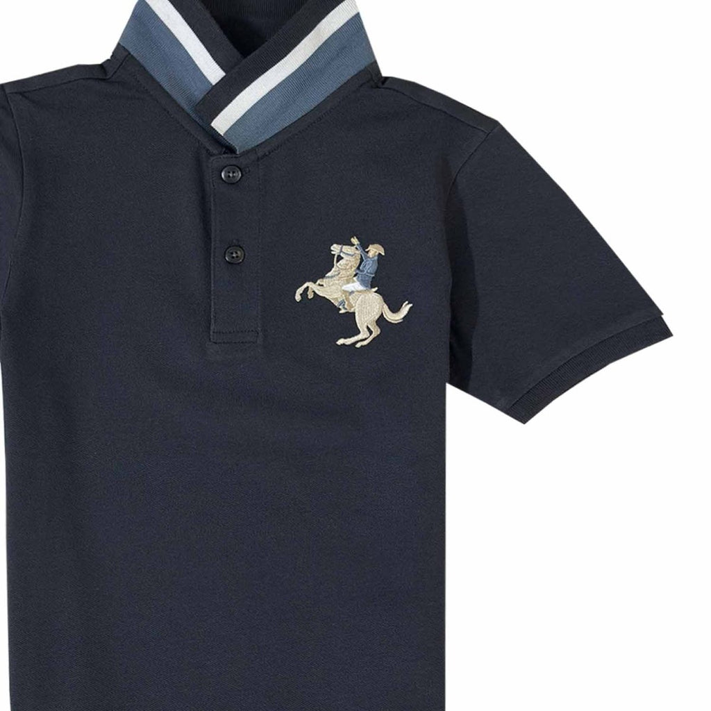 Kids' Napoleon Polo: Classic Piqué, Bold Embroidery, All - Day Comfort 4 Y - Shop Giordano