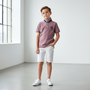 Kids' Napoleon Polo: Classic Piqué, Bold Embroidery, All-Day Comfort