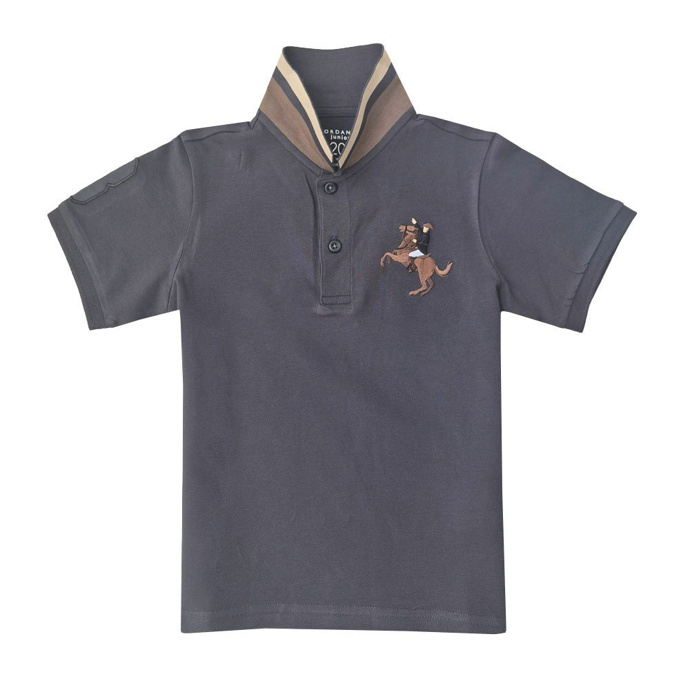 Kids' Napoleon Polo: Classic Piqué, Bold Embroidery, All - Day Comfort - Giordano
