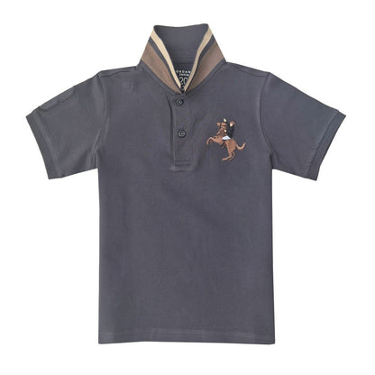 Kids' Napoleon Polo: Classic Piqué, Bold Embroidery, All - Day Comfort - Giordano
