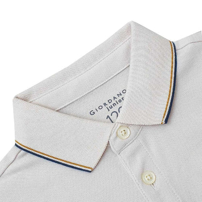 Kids' Napoleon Polo: Classic Piqué, Bold Embroidery, All - Day Comfort - Giordano