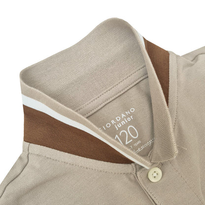 Kids' Napoleon Polo: Classic Piqué, Bold Embroidery, All - Day Comfort - Giordano