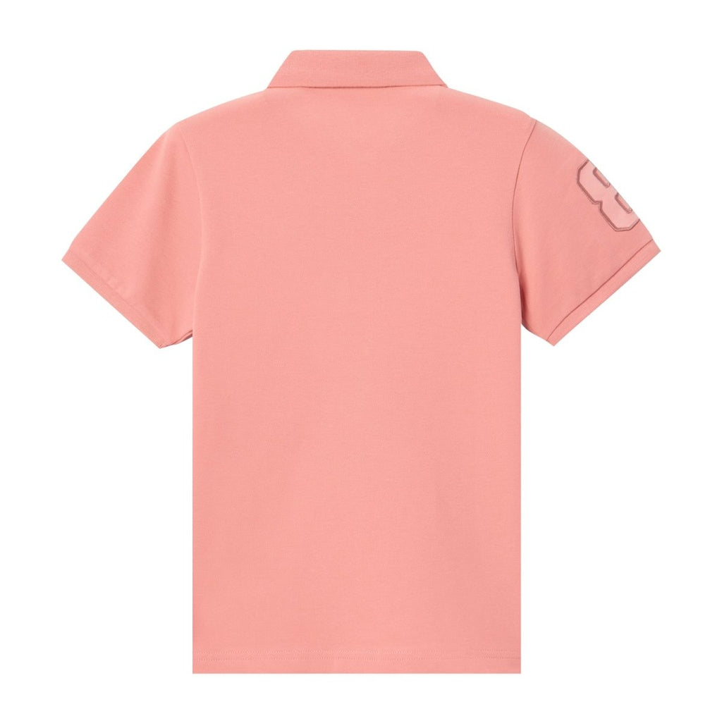 Giordano Kid's' Napoleon Polo: Classic Piqué, Bold Embroidery, All-Day Comfort - Premium Polo
