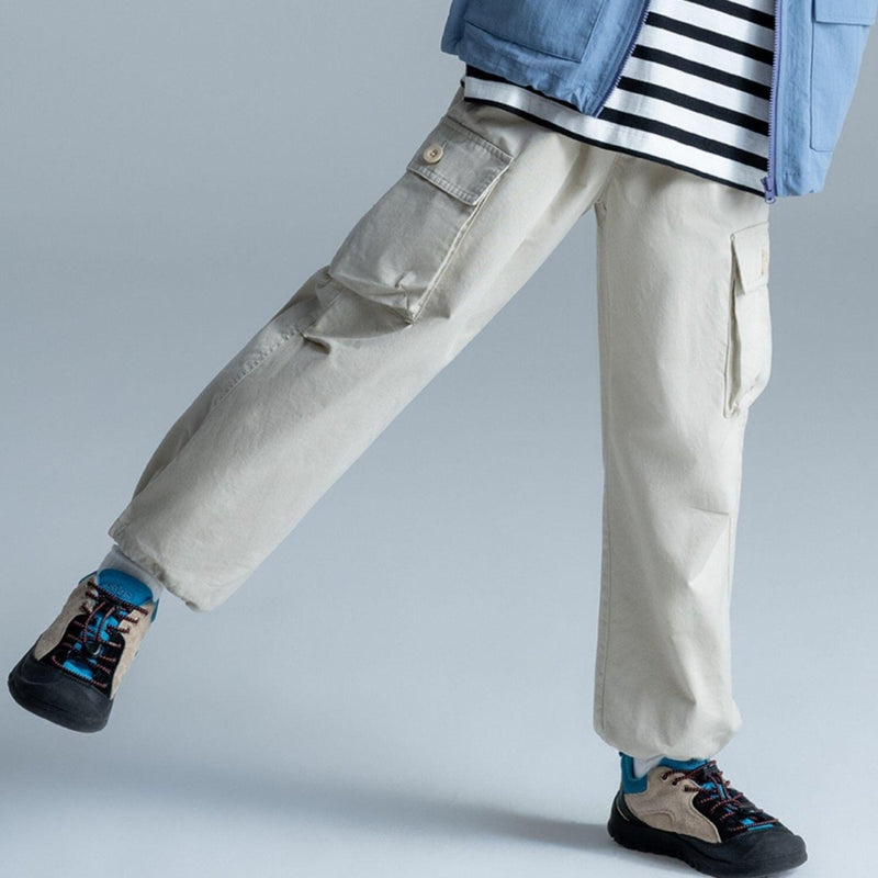 Kids' Pants: Relax Straight Fit, Soft Cotton Twill 4 Y - Shop Giordano