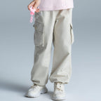 Kids' Pants: Relax Straight Fit, Soft Cotton Twill 4 Y - Shop Giordano