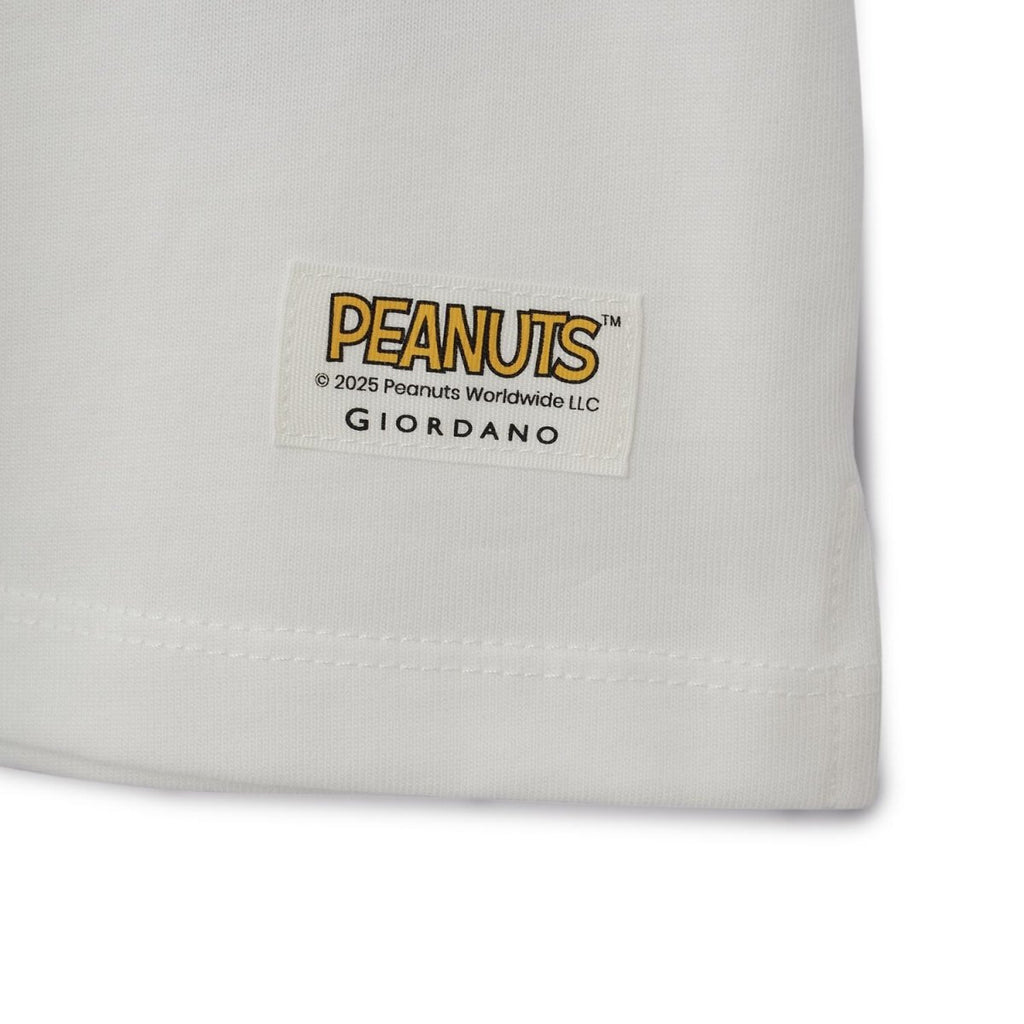 Giordano Kid's Peanuts Snoopy Cotton Jersey Polo Shirt - Premium Print Tee