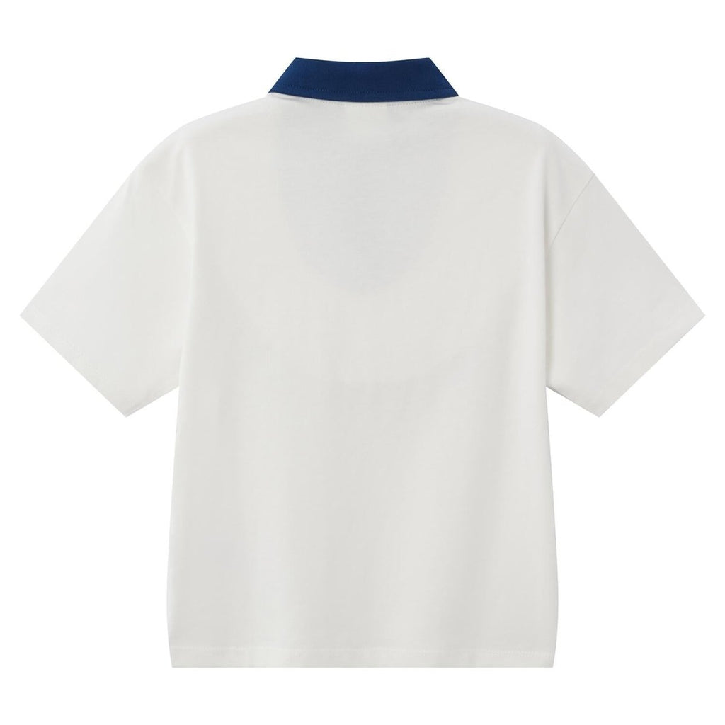 Giordano Kid's Peanuts Snoopy Cotton Jersey Polo Shirt - Premium Print Tee