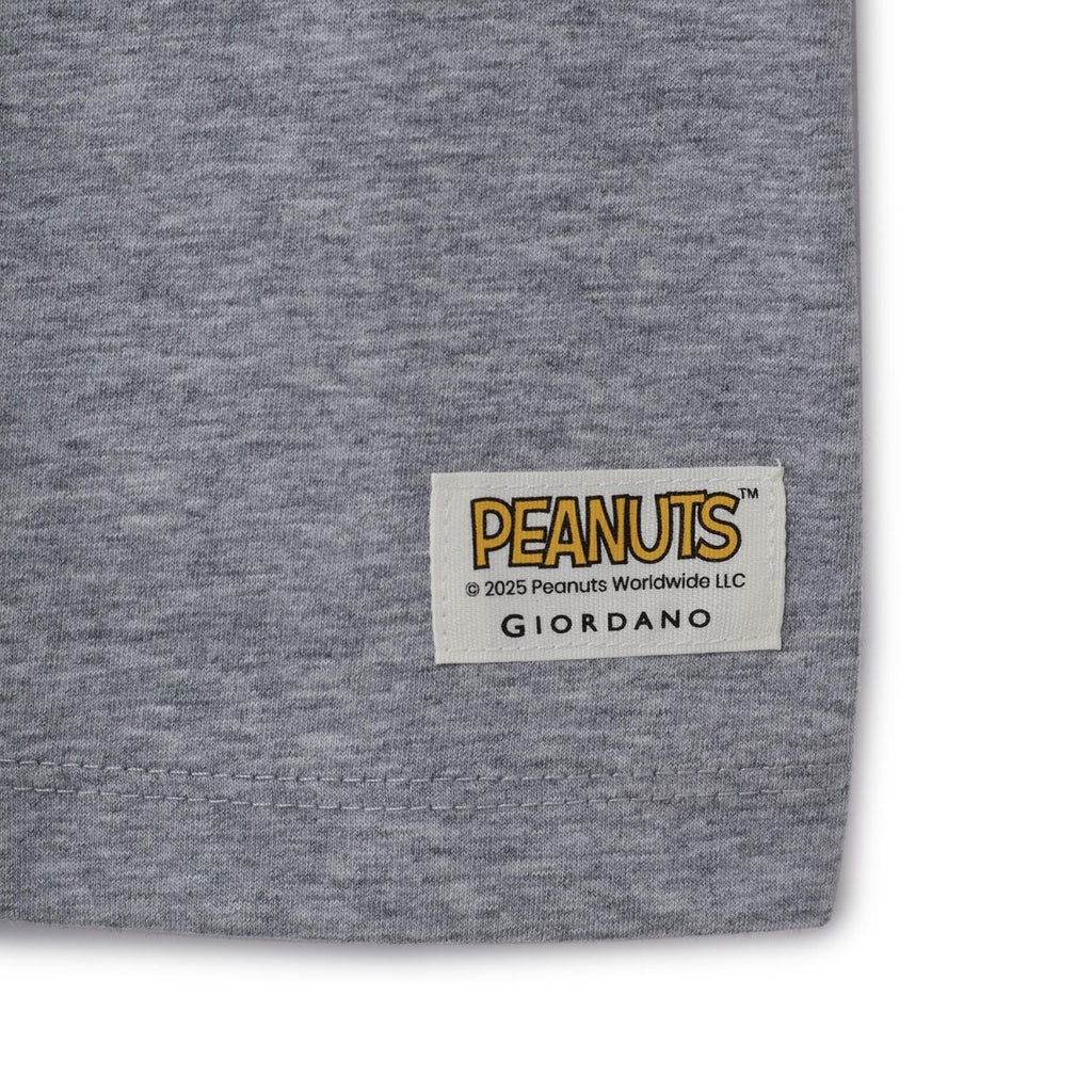 Giordano Kid's Peanuts Snoopy Raglan Tee - Premium Print Tee
