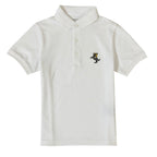 Giordano Kids Pique Flat Knit Collar Short Sleeve Slim Fit Small Napoleon Embroidery Bold Polo - Premium Polo