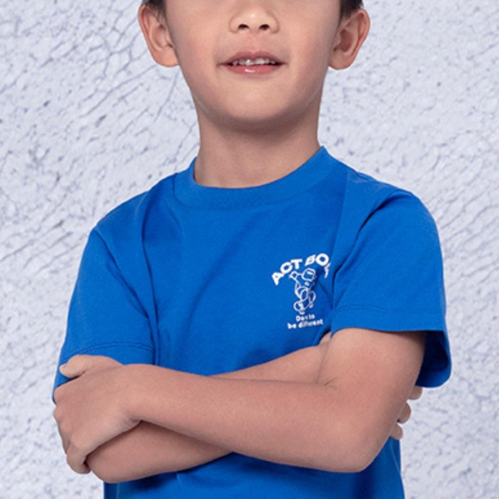 Giordano Kid's' Printed Cotton T-Shirt - Crew Neck Short Sleeve - Premium Print Tee